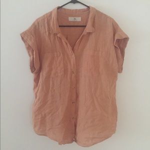 Thread & Supply Linen Button up Shirt